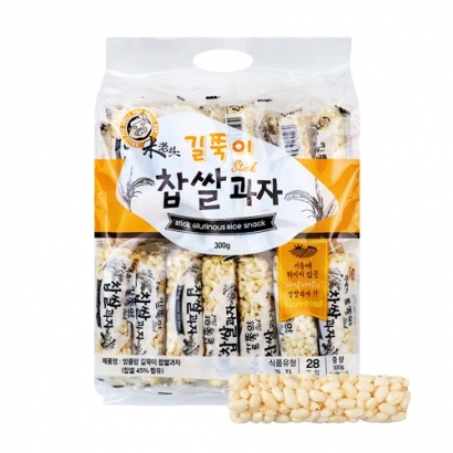 [엉클팝] 길쭉이 찹쌀과자 300g x 3봉 (업체별도 무료배송)
