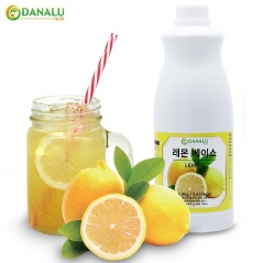다나루 스무디 에이드 음료용베이스 레몬 농축액 1.8kg (약 36잔) (업체별도 무료배송)