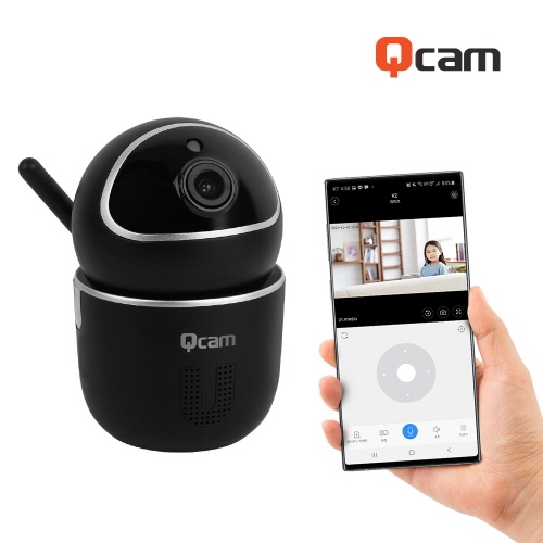[큐캠] 200만화소 FULL HD고화질 보안 IPZ카메라 QCAM-K2 (업체별도 무료배송)