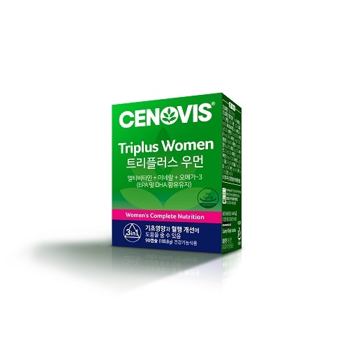 [CENOVIS] 세노비스 트리플러스 우먼 (총 90캡슐 / 100.8g) (업체별도 무료배송)