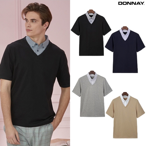 [홈쇼핑상품] [도네이] 남성 여름레이어드 셔츠 4종 택1 (업체별도 무료배송)