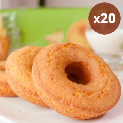 [대량구매관] 진짜 버터로만든 오븐에 구운 도넛 (버터맛) 40g (20개단위 구매가능) (업체별도 무료배송)