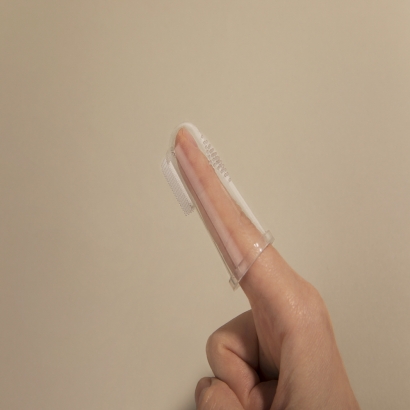 에디슨 실리콘 손가락 칫솔 2P 케이스 세트 (업체별도 무료배송)