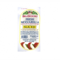 [B급상품] 벨지오 모짜렐라 로그 슬라이스 치즈 453g x 3개 (업체별도 무료배송)