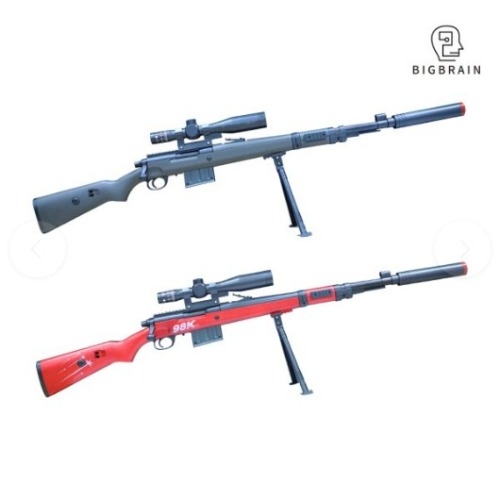[빅브레인] KAR98 카구팔 저격 모형총 BIG-KAR01-WD (14세이상 사용) (우드/레드) (업체별도 무료배송)