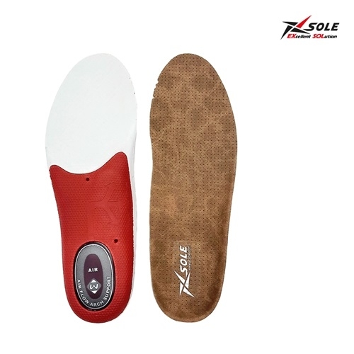 [엑스솔] 에어플로우 캐주얼 캔버스 기능성 신발 깔창 인솔 족저근막염 (260~290mm 재단사용) (업체별도 무료배송)