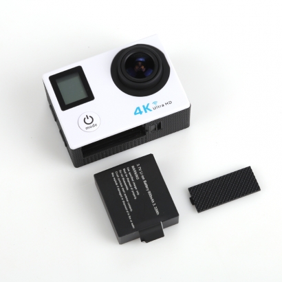 [올인액션캠] 4K UHD 초소형 WiFi 액션캠 LCD장착  ALLIN-M4 (와이파이기능) (업체별도 무료배송)