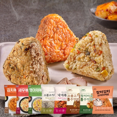 [한우물] 베스트 주먹밥 볶음밥 골라담기(외 타 브랜드 상품) (업체별도 무료배송)