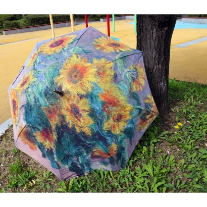 [ONU] 국내 핸드메이드 듀스포 풀명화 우드곡자 장우산 (업체별도 무료배송)