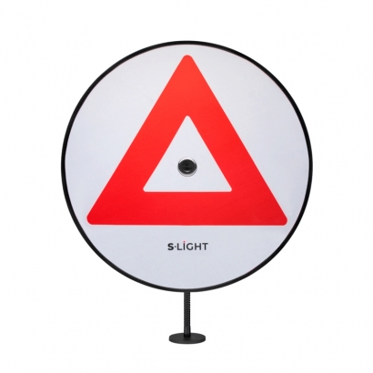 에스라이트 LED 안전 삼각대 비상상황 알람시스템  (업체별도 무료배송)