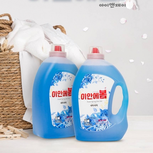 [주말특가] [이안에봄] HB효소 베이킹소다 대용량 액체 세탁세제(드럼/일반 겸용) 3.05L (업체별도 무료배송)