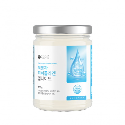 [바로푸드] 저분자 피쉬콜라겐 펩타이드 200g (3개이상 구매가능) (업체별도 무료배송)