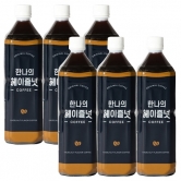 한나의 헤이즐넛 1L x 6개 (업체별도 무료배송)