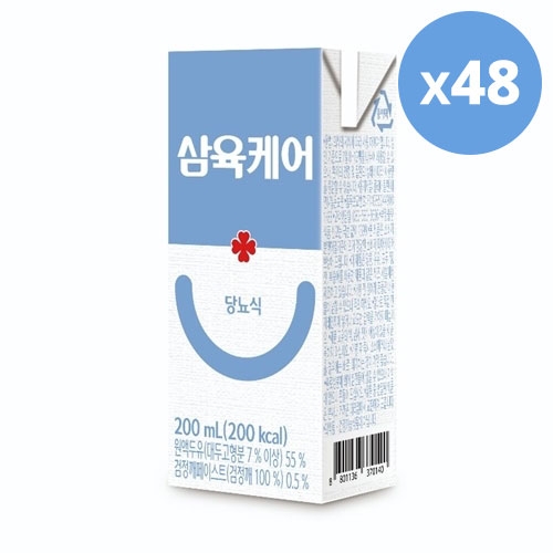 [대량구매관] 삼육케어 당뇨식 (200ml*24입) x 2박스 (업체별도 무료배송)