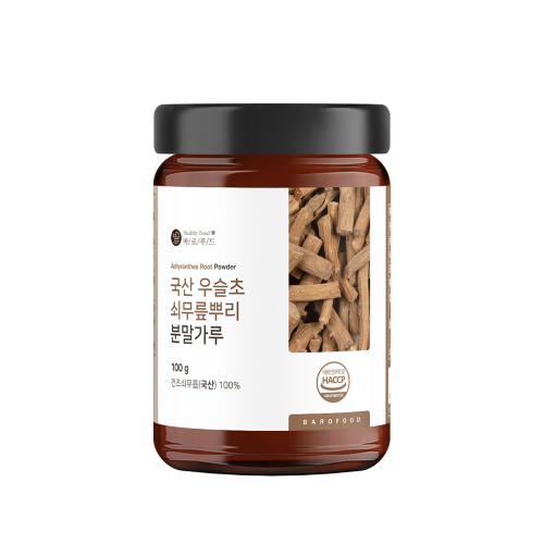 [바로푸드] 국산 우슬초 쇠무릎뿌리 분말 100g (업체별도 무료배송)