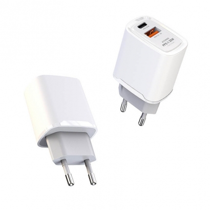액티몬 PPS PD25W 초고속 듀얼(C타입포트/USB포트) 충전기 (C to C케이블 1.2m 포함) (업체별도 무료배송)