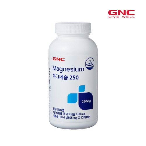 [GNC] 마그네슘250 695mg*120캡슐 (120일분) (업체별도 무료배송)