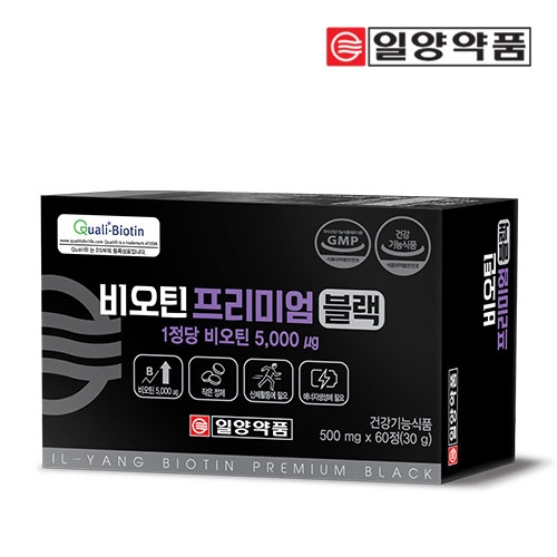 일양 비오틴 프리미엄 500mgx60정 (2개월분) (업체별도 무료배송)