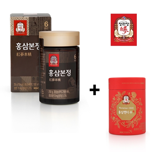 [정관장] 홍삼본정250g+캔디120g 쇼핑백 (업체별도 무료배송)