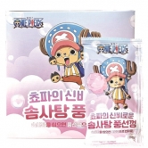 원피스 쵸파의 신비로운 솜사탕 풍선껌 딸기향 10g x 10개 (업체별도 무료배송)