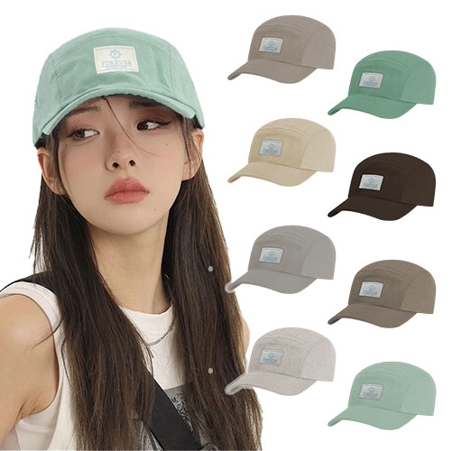 여름용 린넨원단 캠프캡 볼캡 모자 포에버 색상 8종택1 (업체별도 무료배송)