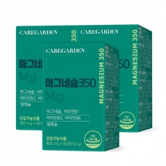 [케어가든] 마그네슘350 비타민B 셀레늄 900mg*60정 (2개월분) (업체별도 무료배송)