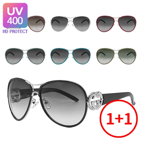[1+1] UV400 PROTECT 여성 여자 선글라스 EVELYN (업체별도 무료배송)
