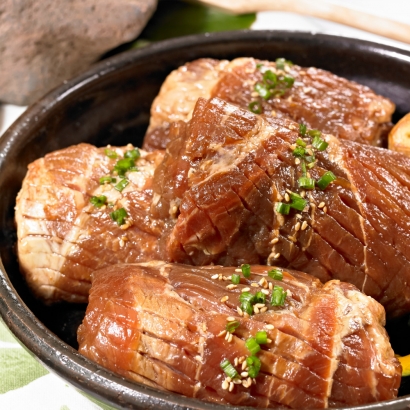 [고기중독] 단짠 돼지양념구이 칼집돼지왕구이 1kg, 2kg (업체별도 무료배송)