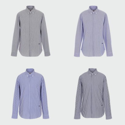 [크리에이티브 레크레이션] 남성 스트라이프 셔츠 2종 택1(100~110사이즈)