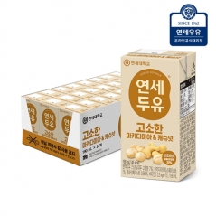 [대량구매관][연세두유] 고소한 마카다미아&캐슈넛 (190ml*24입) (업체별도 무료배송)