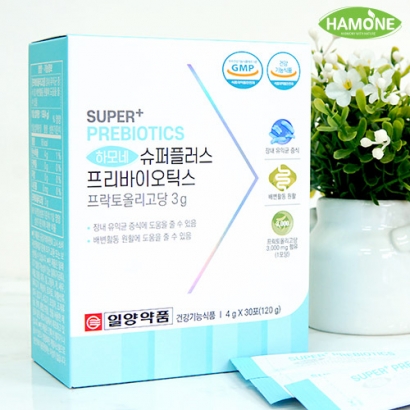 [일양약품]하모네 SUPER+ 프리바이오틱스 4g*30포 (업체별도 무료배송)