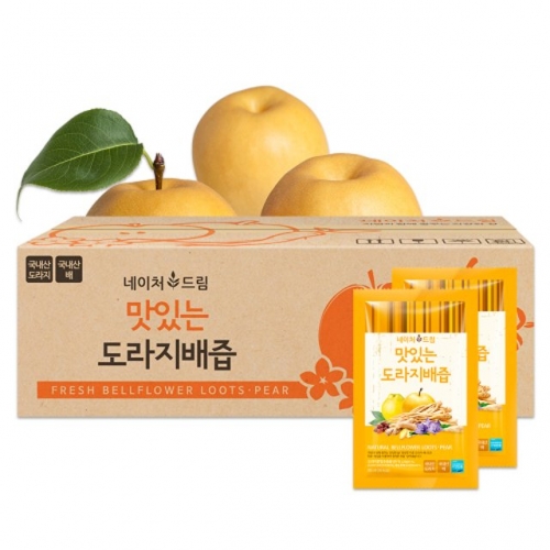 네이처드림 맛있는 도라지배즙 80mlx100포 (업체별도 무료배송)