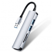 [BOSSWIZ] 5in1 USB A타입 멀티허브 어댑터 BOS-U5IN1 (업체별도 무료배송)