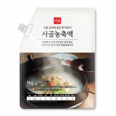 미슐 사골/돈골 농축액 1kg (51인분, 육수베이스) (업체별도 무료배송) [상생마켓]