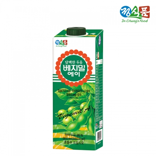 [베지밀] 정식품 담백한 베지밀A 950ml x 12팩 (업체별도 무료배송)
