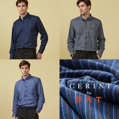 [홈쇼핑상품] [CERINI by PAT] 남성 마이크로기모 셔츠 3종 세트(업체별도 무료배송)