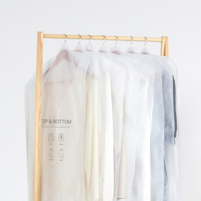 먼지방지 화이트 프리미엄 옷커버 양복 10P＋코트 5P (업체별도 무료배송)