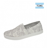 [TOMS] 탐스 Avalon Sneaker(White Scratch Print) 10004873 (업체별도 무료배송)