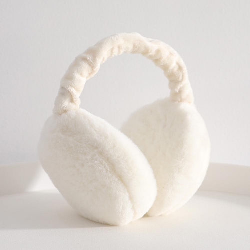 [1+1] 겨울필수템 따듯한 밍크 접이식 퍼 귀마개 귀도리 (업체별도 무료배송)