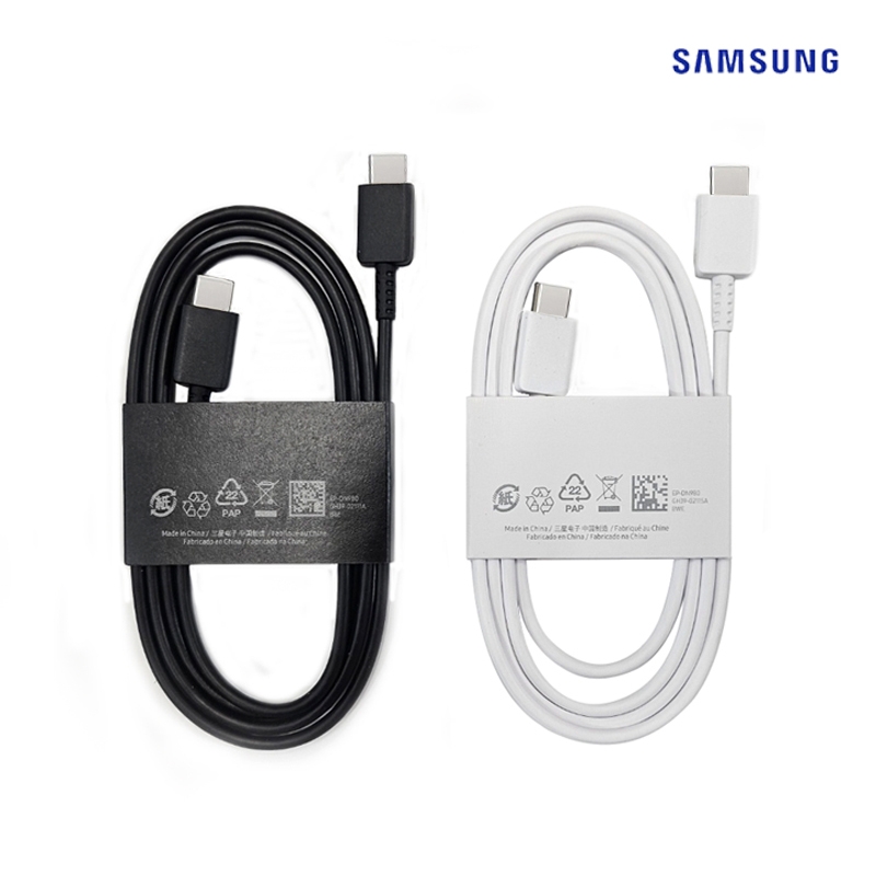 [벌크포장] [SAMSUNG] 삼성 정품  USB C to C 25W 고속 충전 데이터 케이블 1M SS25WCTOC (업체별도 무료배송)