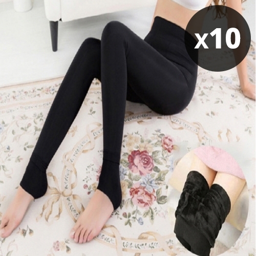 [대량구매관] 여성 융털 레깅스 5color (10개단위 구매가능) (업체별도 무료배송)