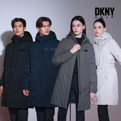[홈쇼핑상품] [DKNY GOLF] 디케이엔와이 클라우드 구스다운 남녀 6컬러 택1 (업체별도 무료배송)