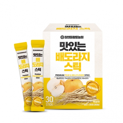 참앤들황토농원 맛있는 배도라지청원액스틱 30포 1박스 (업체별도 무료배송)