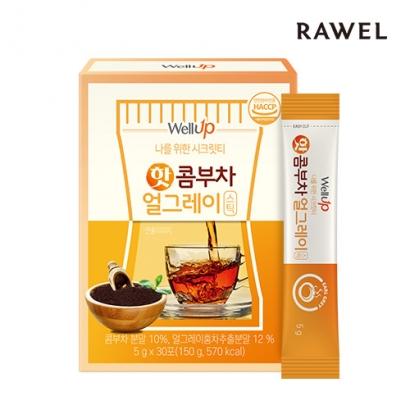[로엘] 웰업 핫콤부차 얼그레이 1박스 (5g x 30포) (업체별도 무료배송)