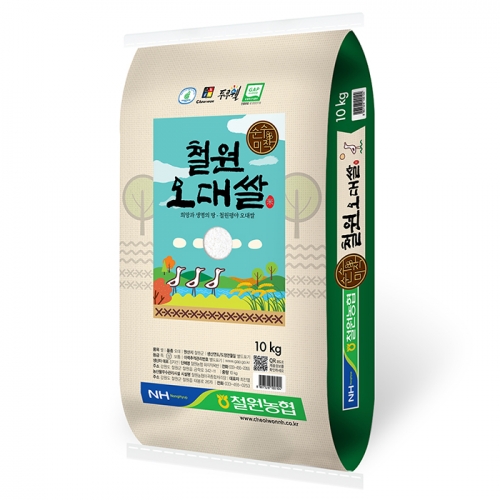 2023년산 철원오대쌀 4kg/ 10kg/ 10kg+10kg (업체별도 무료배송)