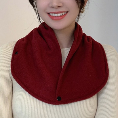 유니미스 여성 겨울 후리스 단추 넥워머 4color (3개이상 구매가능) (업체별도 무료배송)