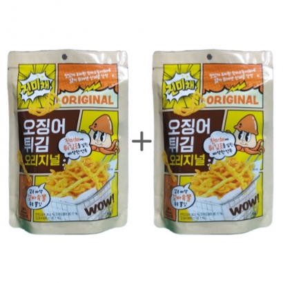 썬푸드 오징어튀김 80g×2개(오리지널/와사비) 골라담기 (업체별도 무료배송)
