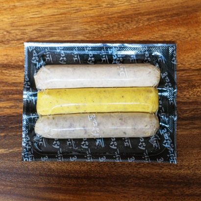 [삼다] 수제스타일 제주돈 3색 모듬소시지 180g (카레맛/불갈비맛/청양고추맛) (업체별도 무료배송)