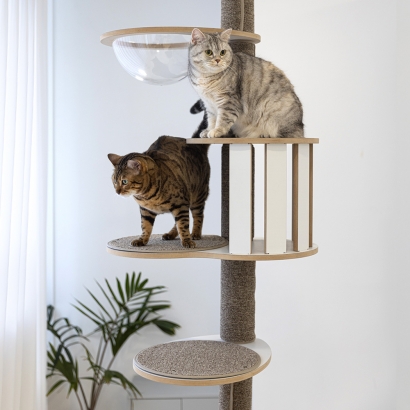 [피카노리] 반려묘 고양이 기둥 스크래쳐 캣타워 대형 캣폴 PECA8201 (업체별도 무료배송)