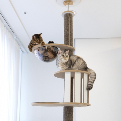[피카노리] 반려묘 고양이 기둥 스크래쳐 캣타워 대형 캣폴 PECA8201 (업체별도 무료배송)